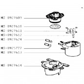 Widerstand 1000W (Kennzeichnung MS-0927613)