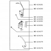Kessel (Kennzeichnung MS-624181) NESPRESSO EXPERT&MILK