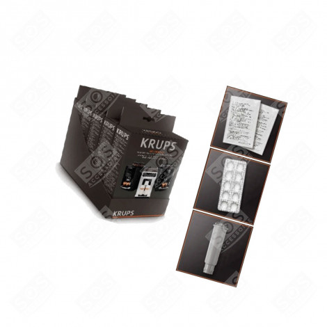 5 REINIGUNGSKITS ZUR ENTKALKUNG KAFFEEMASCHINE, ESPRESSOMASCHINE - XS531010