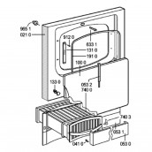 Tür-Dichtung (Bezugsnummer 191 0)
