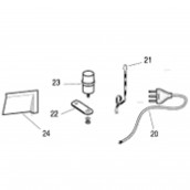 Erdungskabel (Kennzeichnung 21)