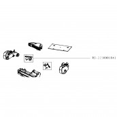 Linker Sensor + Halterung