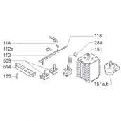 Drückerhalterung (Kennzeichnung 614)