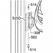 Oberflächenbefestigungsbolzen (Kennzeichnung 563)