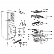 Schubladenverkleidung (Kennzeichen 27)