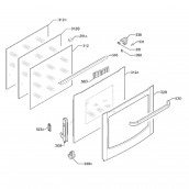 Türverkleidung, Ofen, weiß (Kennzeichen 328)