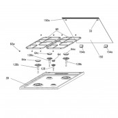 Glasdeckel (Kennzeichnung 150)