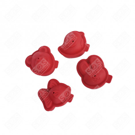 VIER KUCHENFORMEN KÜCHENMASCHINE - MS-652443, MS-652862