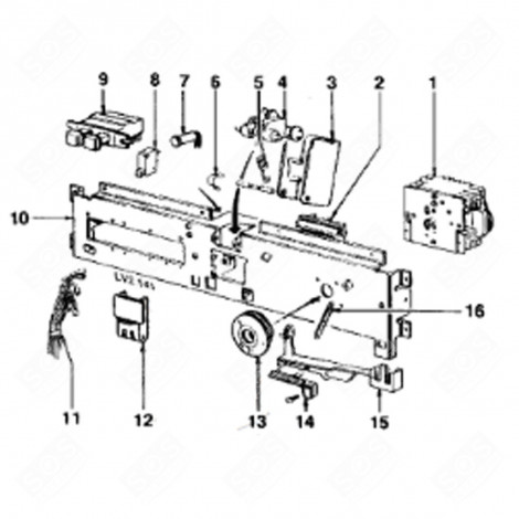 SCHLOSS (KENNZEICHEN 3) GESCHIRRSPÜLER, SPÜLMASCHINE - 31X2458