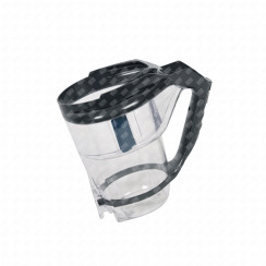 Blauer Trennbehälter