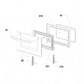 Tür mit Glas (Kennzeichnung 531)