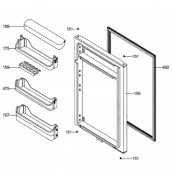 Gefrierschranktür (Kennzeichen 155)