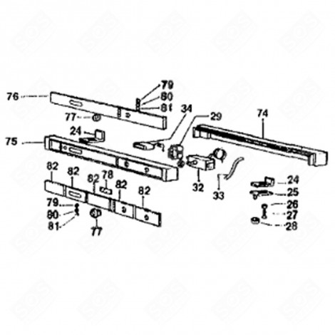 ROTE KAPPE (KENNUNG 81) KÜHLSCHRANK, GEFRIERSCHRANK - 45X0706