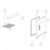 Gefrierfachregal (Bezugsnummer 4)