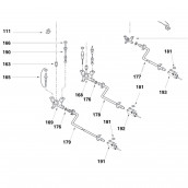 Gasrohr hinten (Bezug 179)