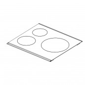 Glaskeramik-Oberteil