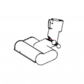 Motorbetriebener Bürstenaufsatz