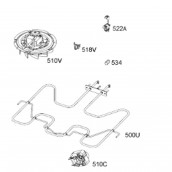 Thermostat 160° (Kennzeichen 518v)