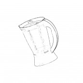 Behälter für Blender (Mixer) ohne Zubehör