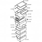 Untere Gefrierwanne (Kennzeichnung 297337)