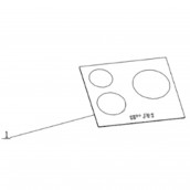 Glaskeramik-Oberfläche