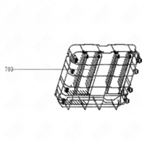 UNTERKORB GESCHIRRSPÜLER, SPÜLMASCHINE - LA000531, 12976000001464