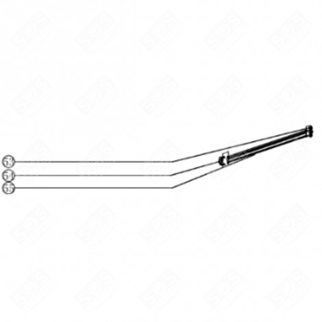 OBERER KORB-LEITFADEN GESCHIRRSPÜLER, SPÜLMASCHINE - LA000110