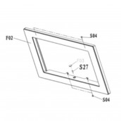 Rahmenverkleidung (Bezug F02)