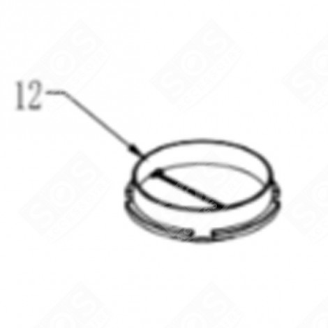 RÜCKSCHLAGKLAPPE BACKOFEN, KÜCHENHERD - CU004850