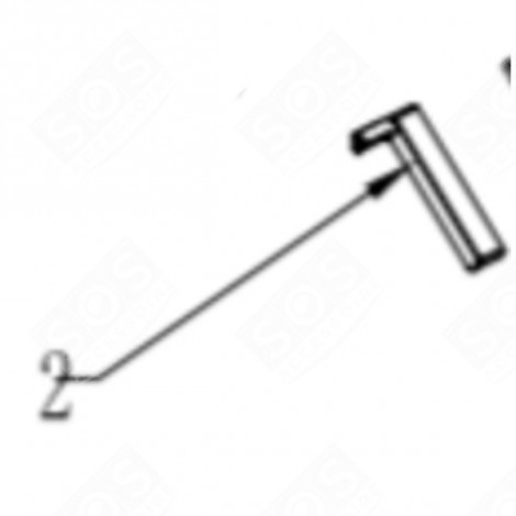 GLASHALTERUNG LINKS BACKOFEN, KÜCHENHERD - CU004857