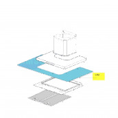 Originale Glasreflektor (Kennzeichen 142)