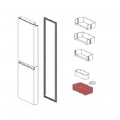 Untere Balustrade (Kennzeichen 241C) 413X203X106 mm