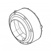 Bottichhälfte vorne