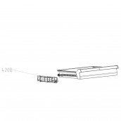 Teleskop-Schienen (Kennzeichnung 420B)