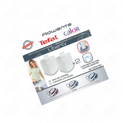 CARTOUCHES ANTI-CALCAIRE D'ORI BÜGELEISEN, DAMPFBÜGELSTATION - XD9070E0