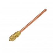 Ladestutzen 1/4" Verlängerung L.12CM + Ventil 6NFMSSV01