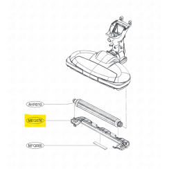 Bürstenhalter, Düse (Position meg076)