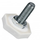 Verstellbarer Gerätefuß vorne