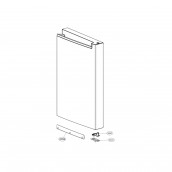 Rechte Tür (Gefrierfach-Teil)