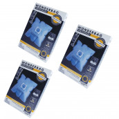 Set von 3 Boxen (15 Mikrofasersäcke) WONDERBAG