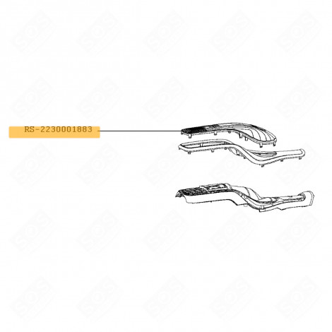 OBERE ORANGE FLASCHE STAUBSAUGER - RS-2230001863, RS-2230001883