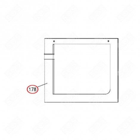 AUSSENSCHEIBE BACKOFEN, KÜCHENHERD - 42831573 