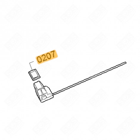 DICHTUNG (KENNZEICHEN 0207) KAFFEEMASCHINE, ESPRESSOMASCHINE - 10009278