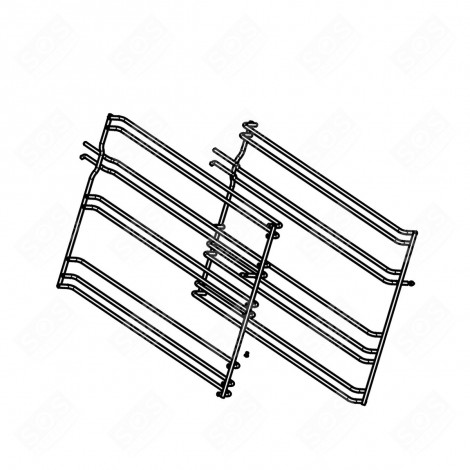 TELESKOP-ETAGEN (RECHTS UND LINKS) BACKOFEN, KÜCHENHERD - 210444717, 210444355