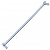 Glasablage hintere Zierleiste