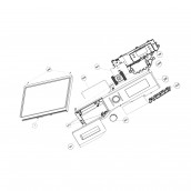 Waschmittel Schubladenfront (Markierung 197)