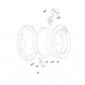 Rahmen der Bullauge Kennung 62