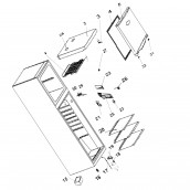 LED-Platine (Kennzeichnung 22)