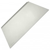 Glasablage mit Zierleiste