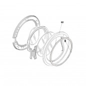 Original-Türrahmen (Kennzeichnung 62)